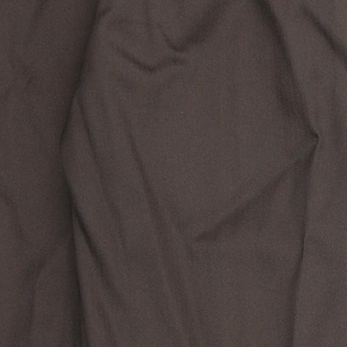Preworn Womens Grey   Dress Pants Trousers Size 12 L27 in