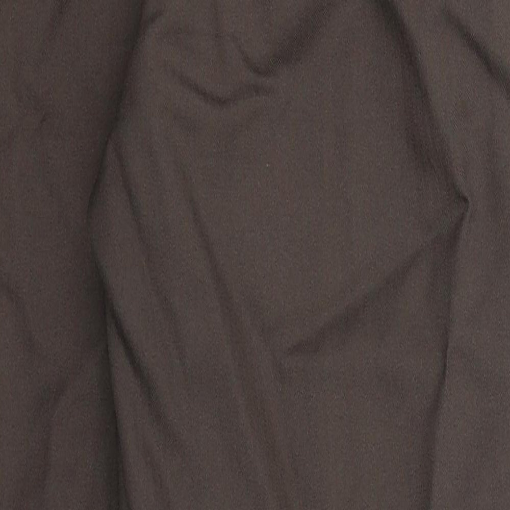 Preworn Womens Grey   Dress Pants Trousers Size 12 L27 in