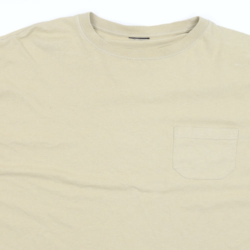 Cotton Traders Mens Beige    T-Shirt Size 3XL
