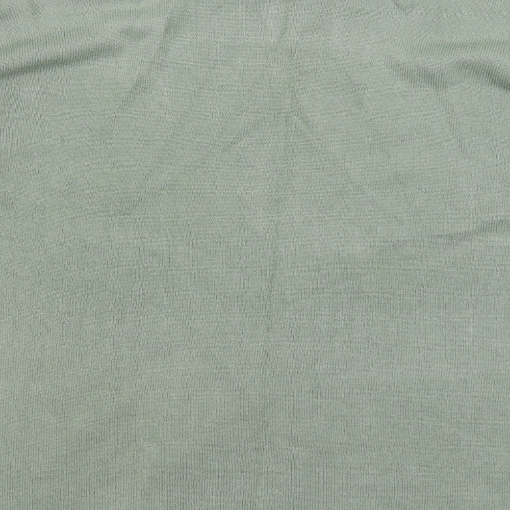 Bonmarché Womens Green  Knit Pullover Jumper Size XL