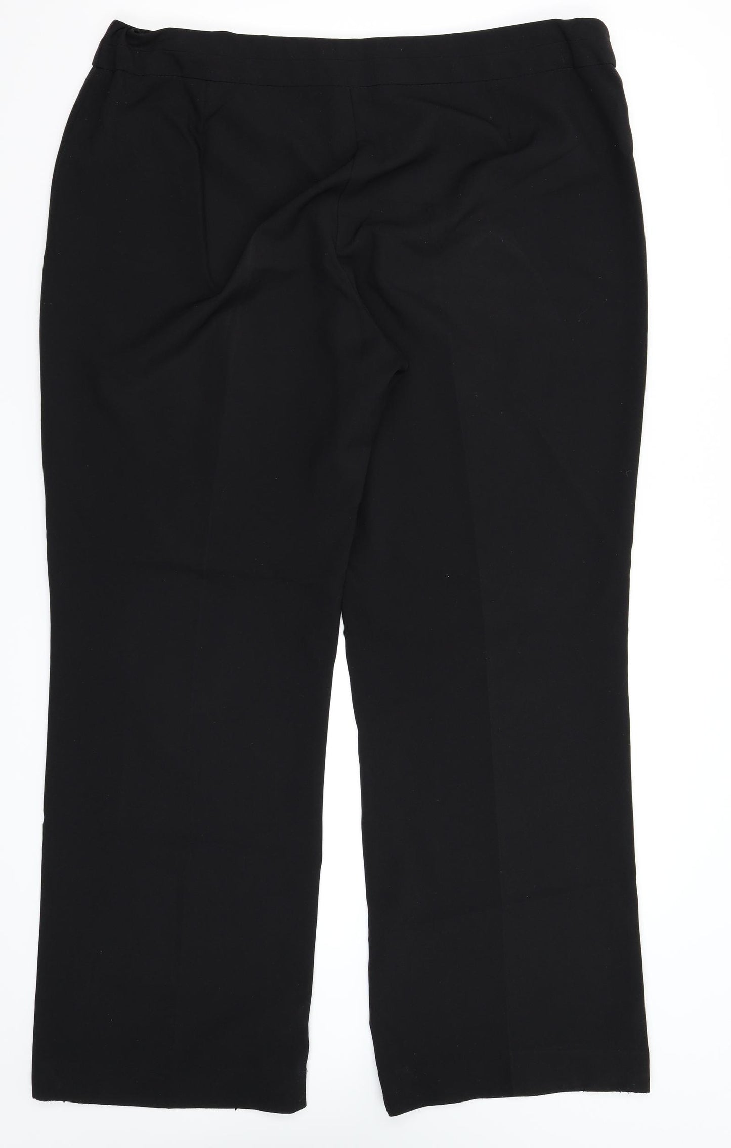 George Womens Black   Trousers  Size 20 L31 in