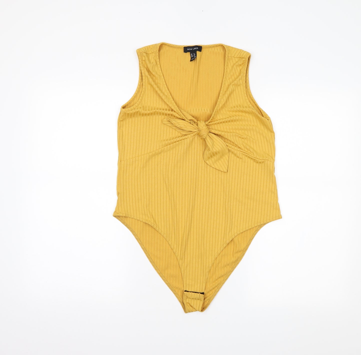 newlook Womens Yellow   Bodysuit One-Piece Size 16