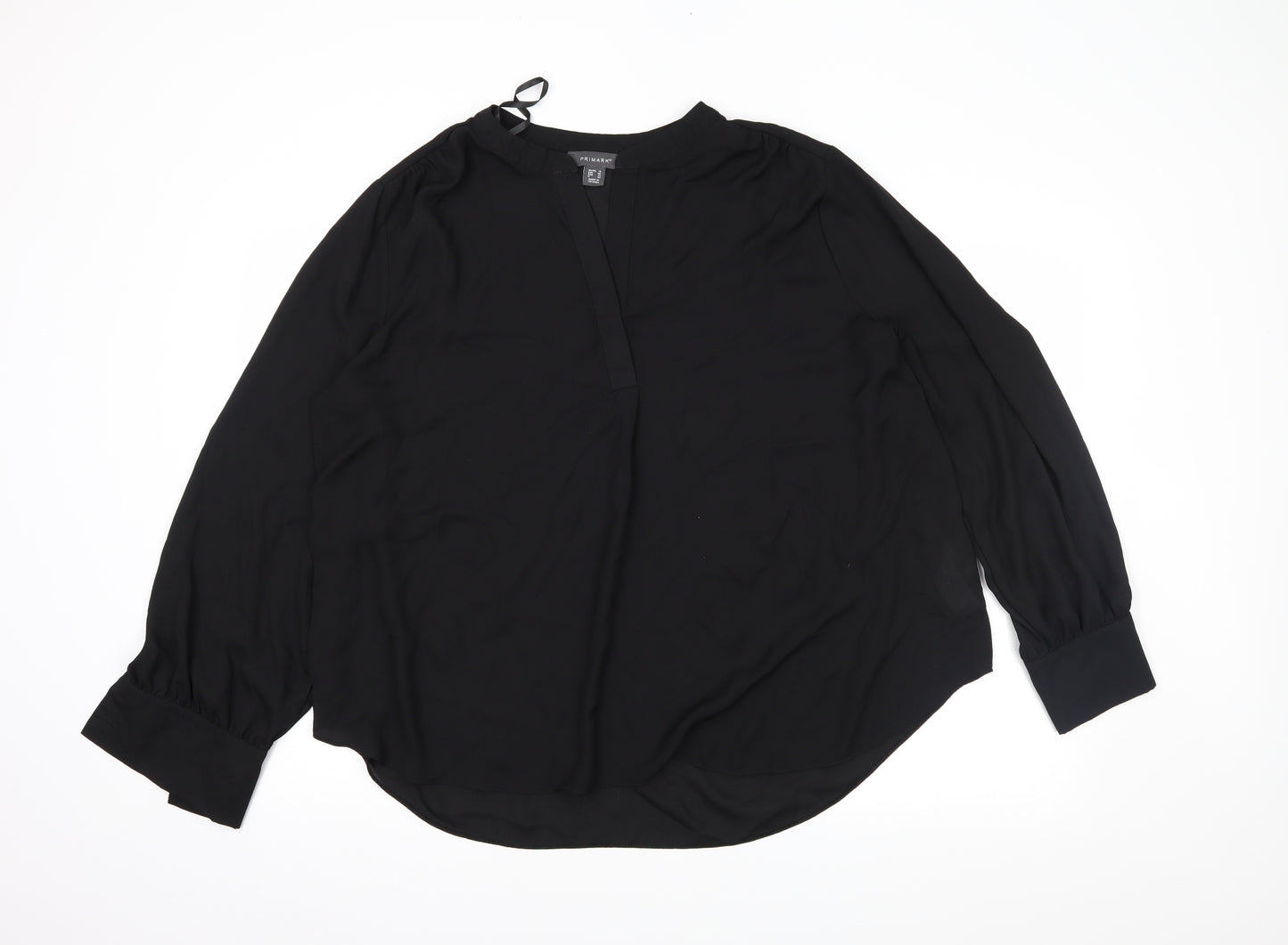 Primark Womens Black   Basic Blouse Size 18