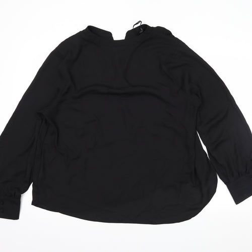 Primark Womens Black   Basic Blouse Size 18