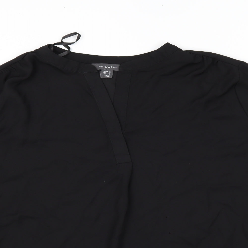 Primark Womens Black   Basic Blouse Size 18