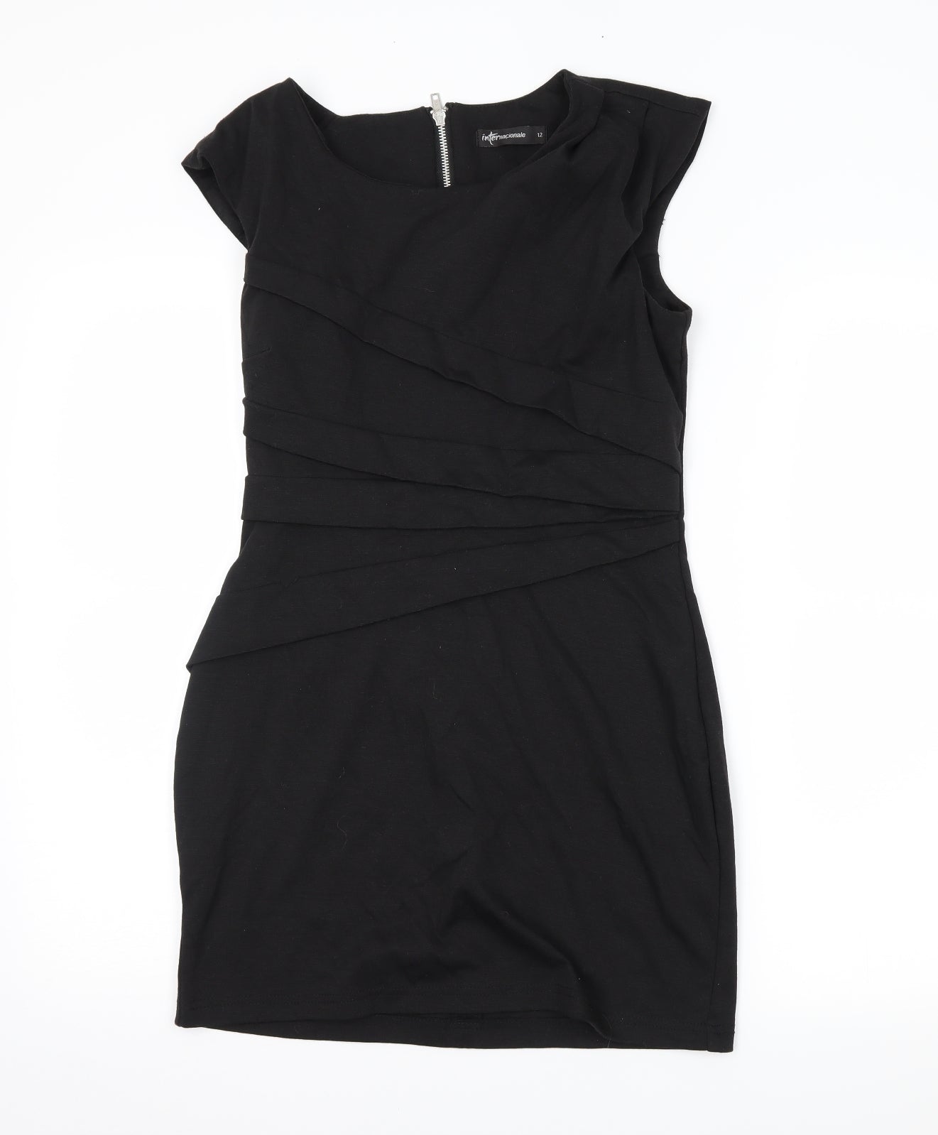 Internacionale Womens Black   Bodycon  Size 12