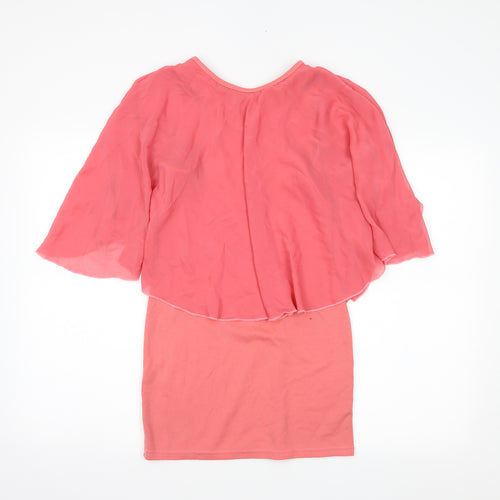 POINT Womens Pink   Basic Blouse Size S