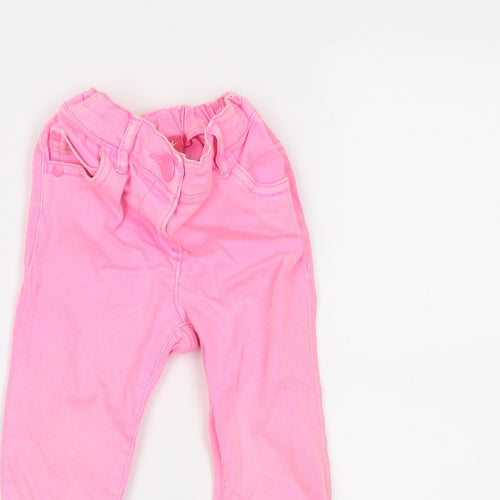 NEXT Boys Pink  Denim Capri Jeans Size 12-18 Months