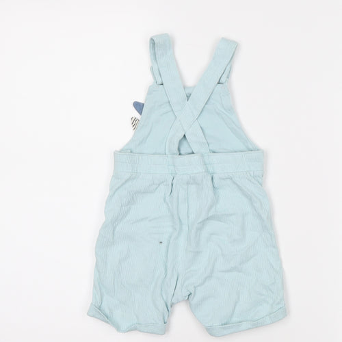 George Boys Blue   Dungaree One-Piece Size 6-9 Months
