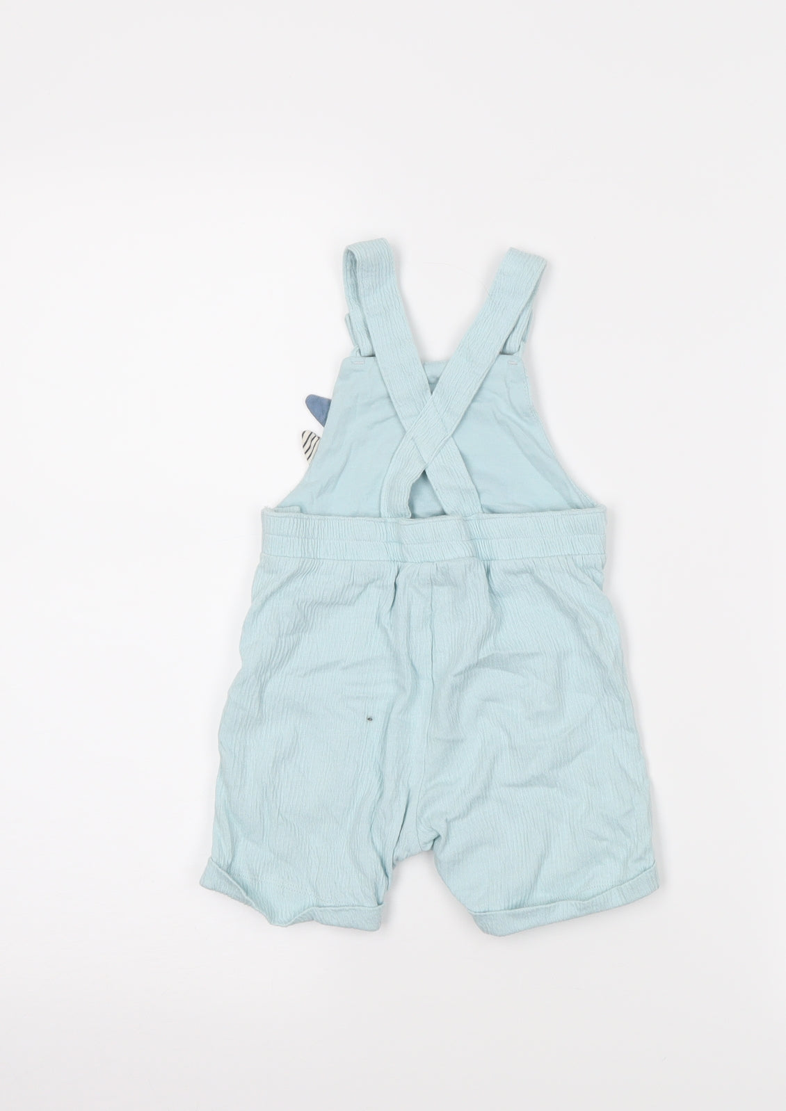 George Boys Blue   Dungaree One-Piece Size 6-9 Months