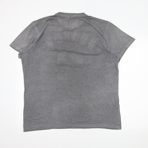 Cedar Wood State Mens Grey    T-Shirt Size L