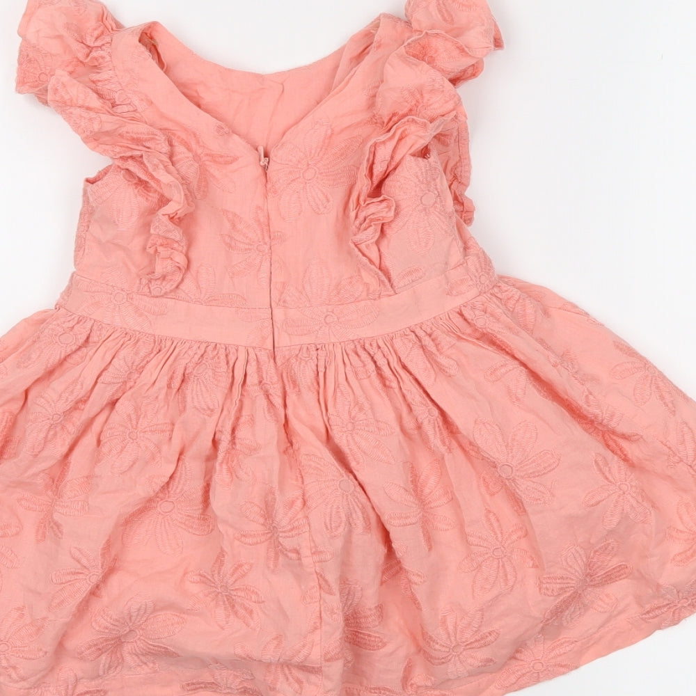 M&S Girls Pink   Tutu Dress  Size 18-24 Months