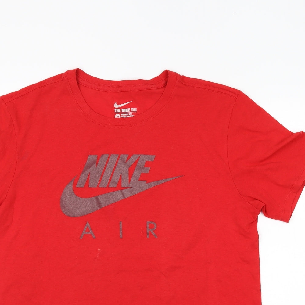 Nike Mens Red    T-Shirt Size M