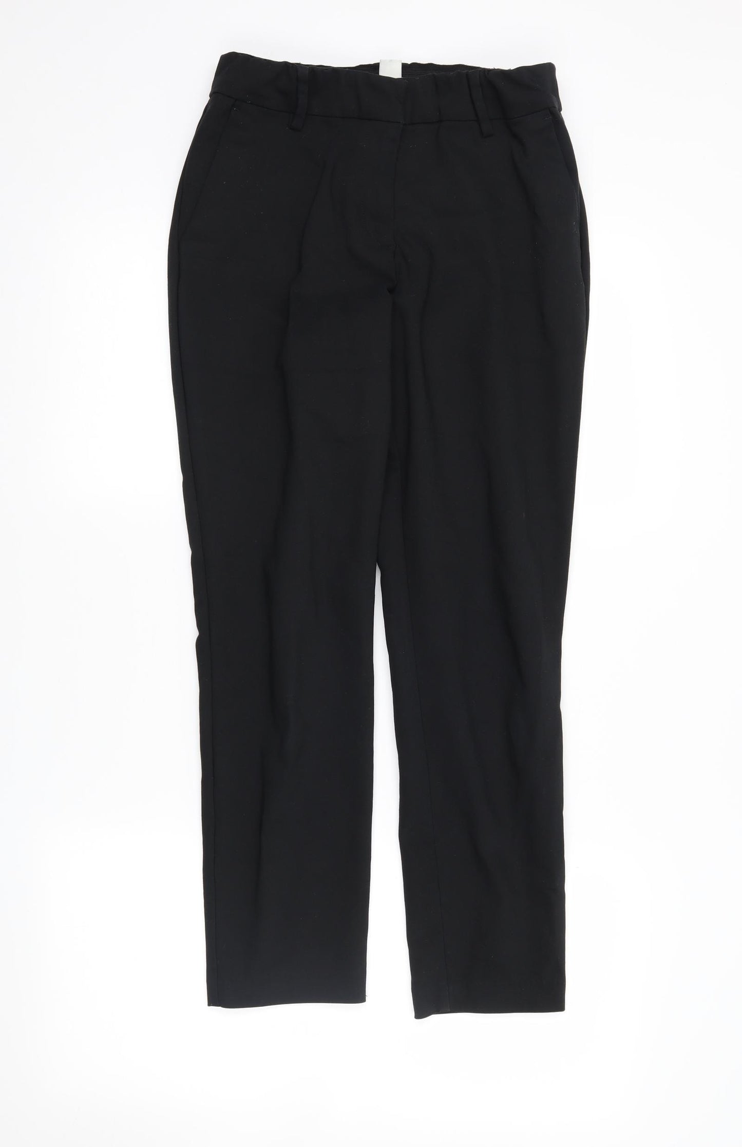 H&M Womens Black   Trousers  Size 10 L25 in