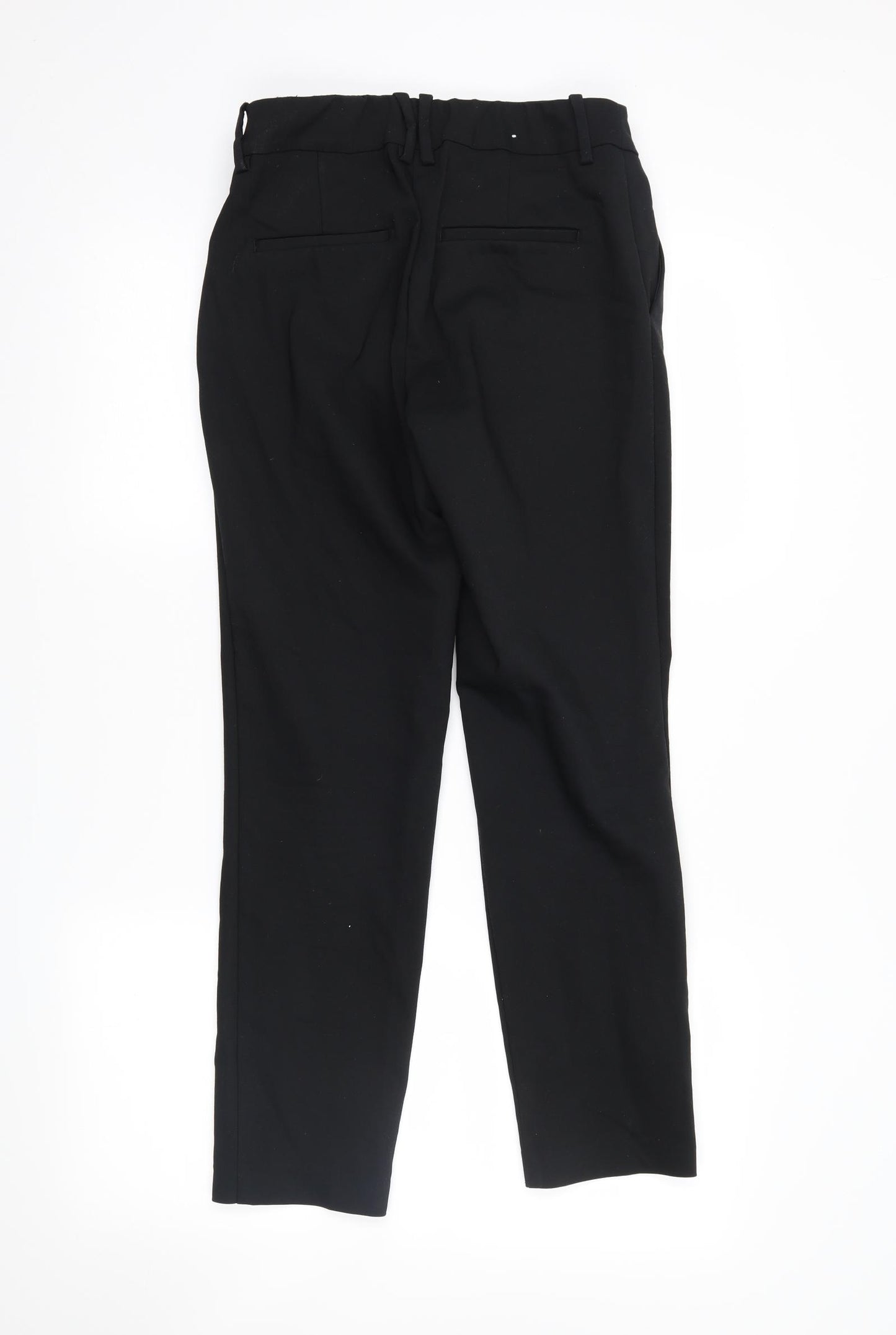 H&M Womens Black   Trousers  Size 10 L25 in