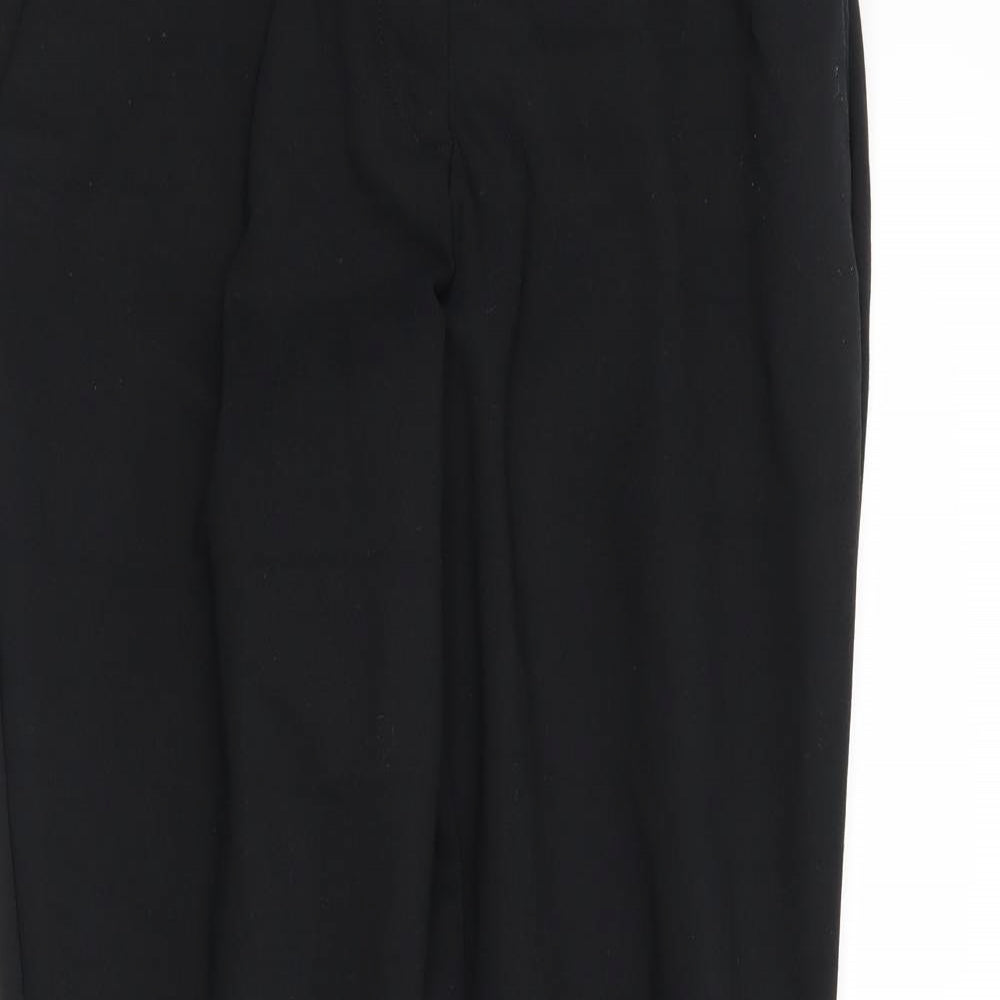 H&M Womens Black   Trousers  Size 10 L25 in