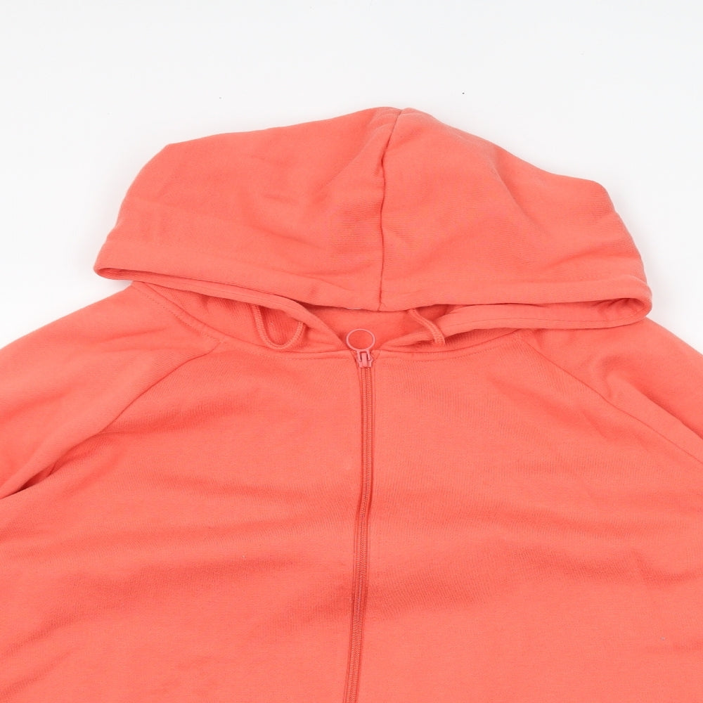 Primark Womens Pink   Full Zip Hoodie Size XL