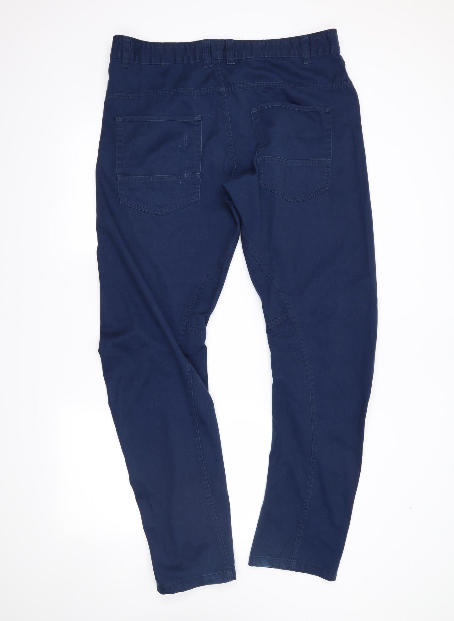 fatface Mens Blue   Cargo Trousers Size 36 in L32 in