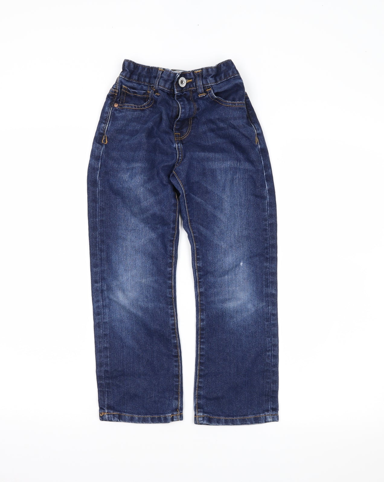 premium denim collection Boys Blue   Straight Jeans Size 7 Years