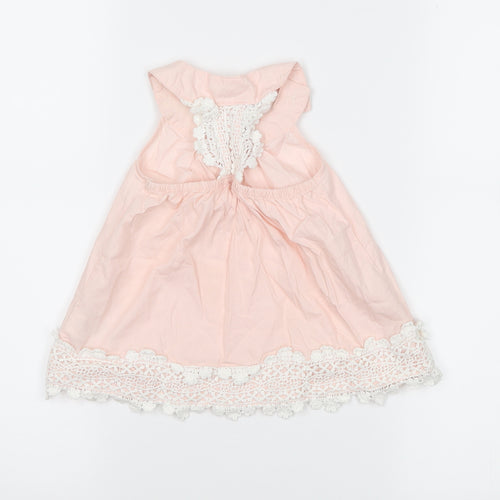 Max Studio Girls Pink   Tennis Dress  Size 18-24 Months