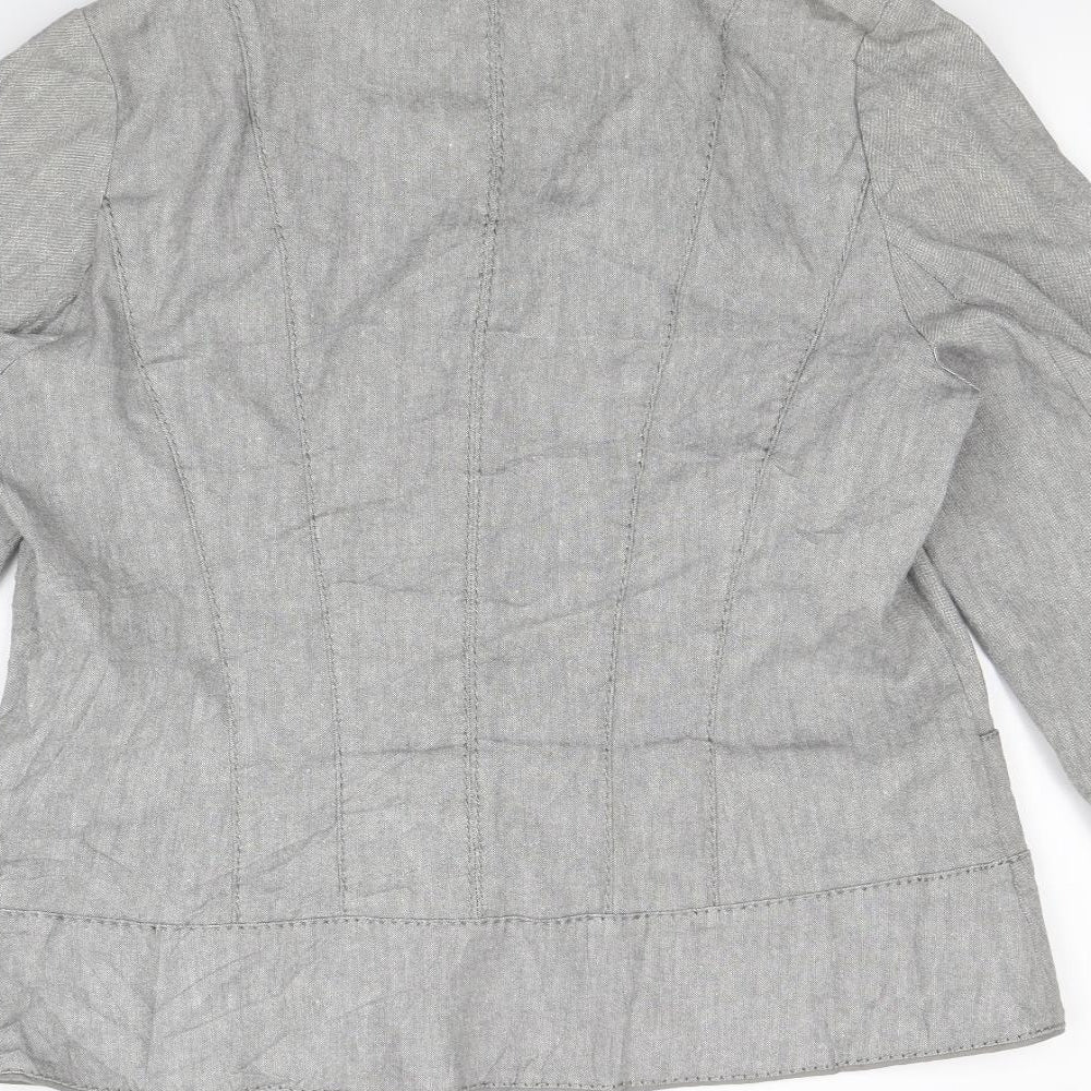 Per Una Womens Grey   Jacket  Size 18