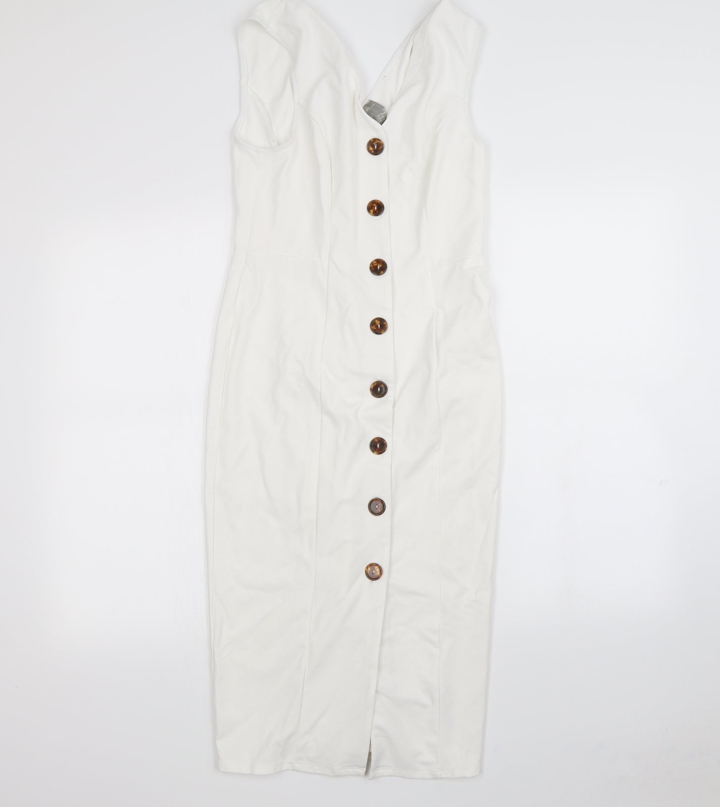 ASOS Womens White   Bodycon  Size 8