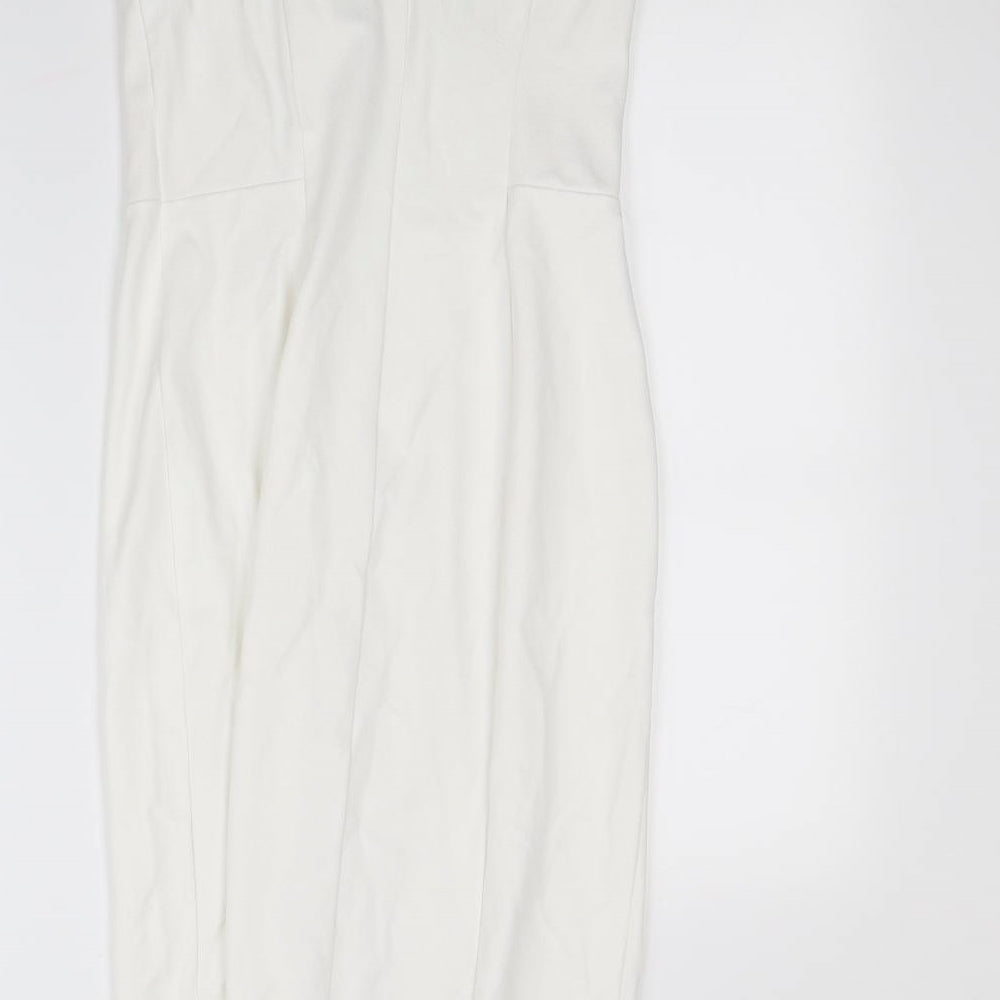 ASOS Womens White   Bodycon  Size 8