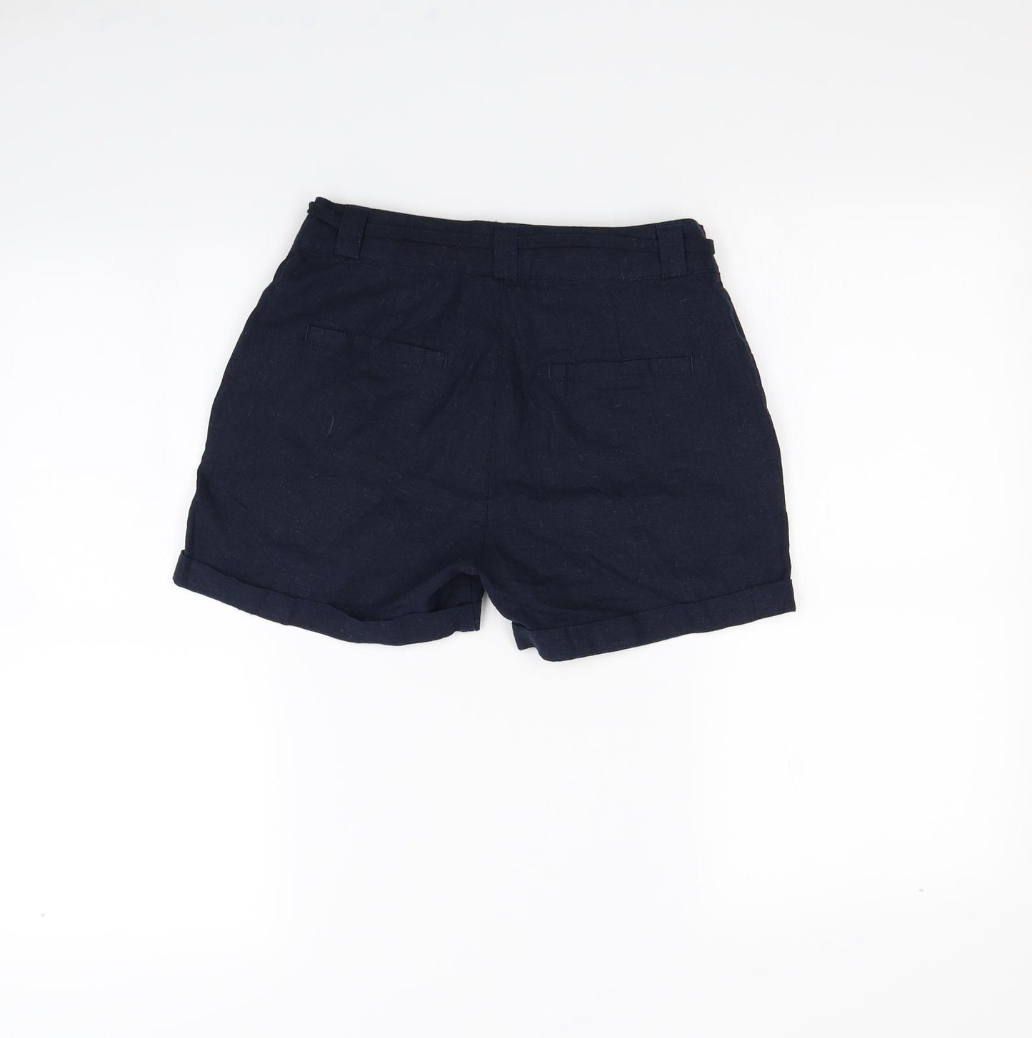 Atmosphere Womens Blue   Paperbag Shorts Size 6