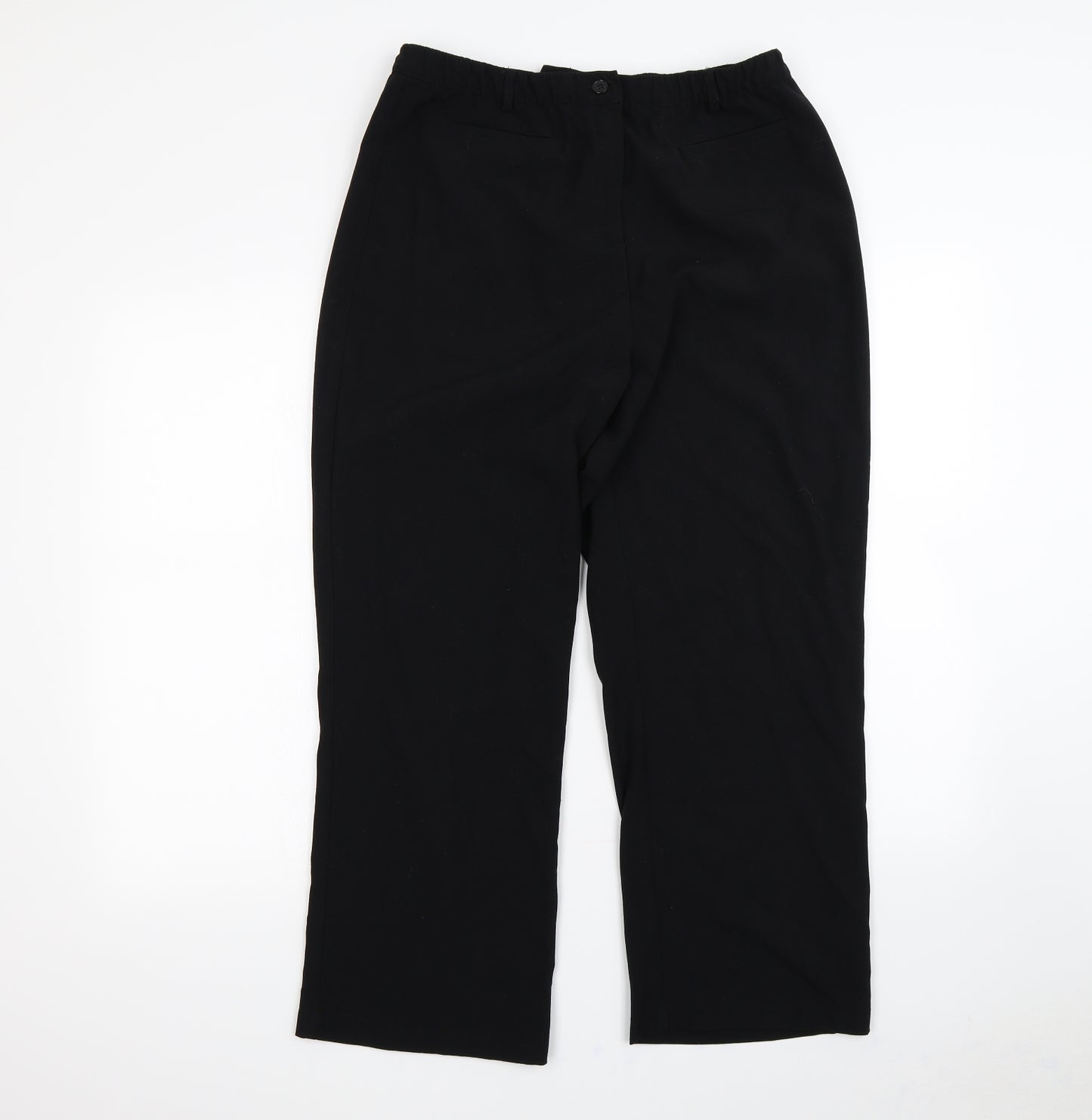 Damart Womens Black   Dress Pants Trousers Size 16 L28 in