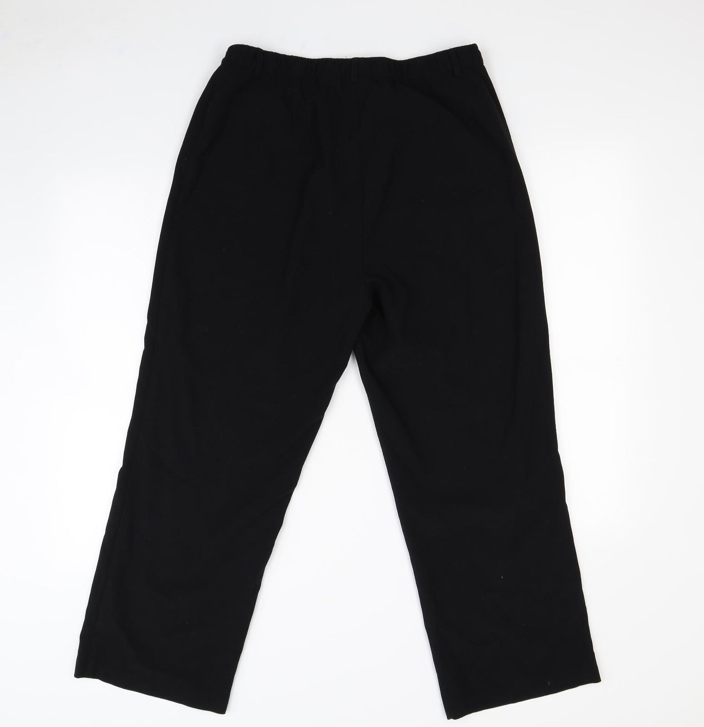 Damart Womens Black   Dress Pants Trousers Size 16 L28 in