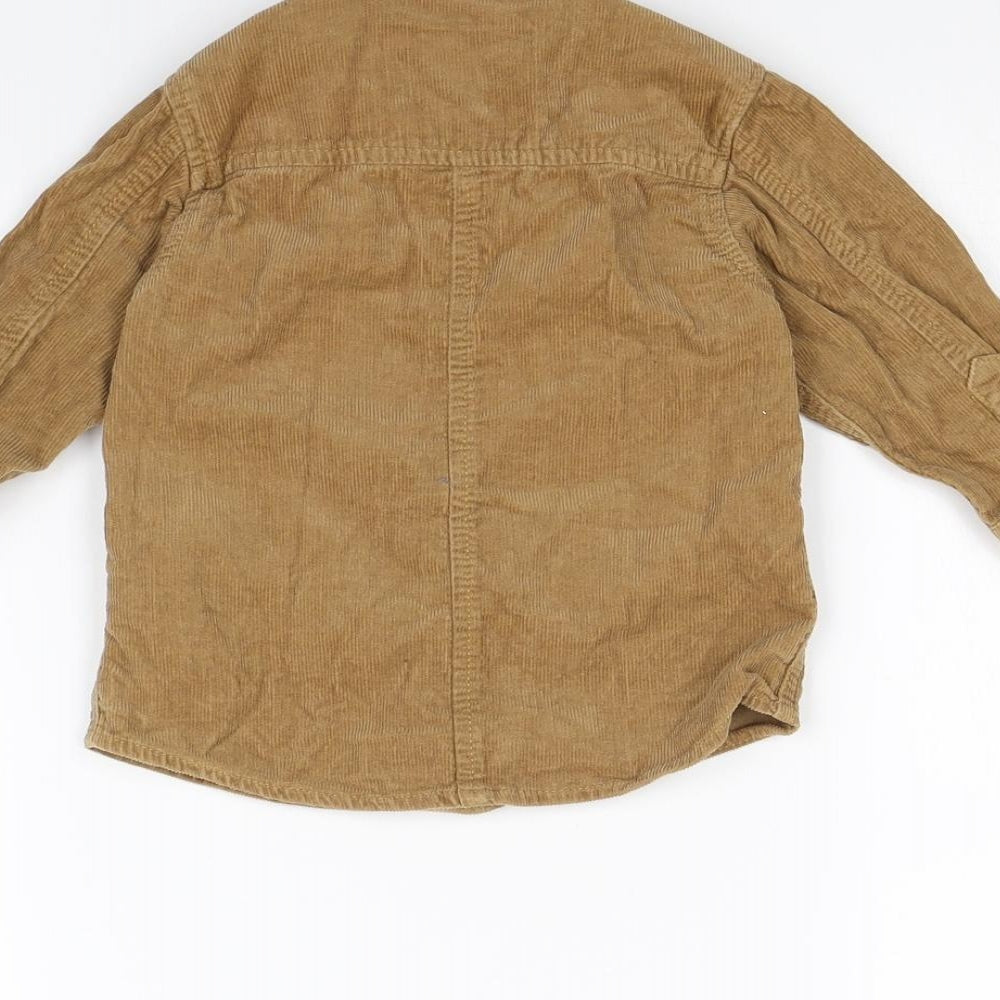 NEXT Boys Brown   Basic Button-Up Size 12 Months