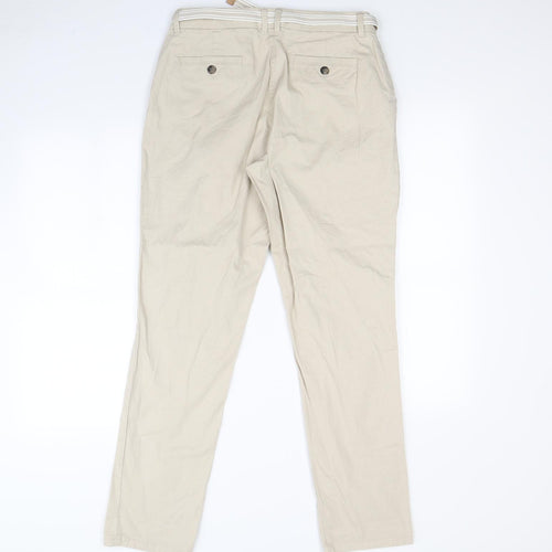 Maine Womens Beige   Trousers  Size 10 L30 in