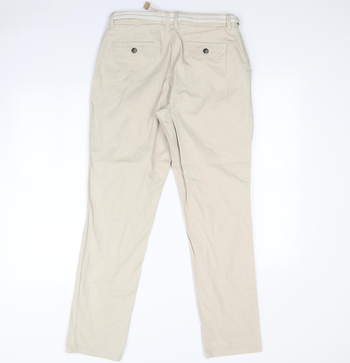 Maine Womens Beige   Trousers  Size 10 L30 in