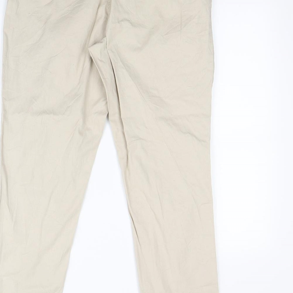 Maine Womens Beige   Trousers  Size 10 L30 in