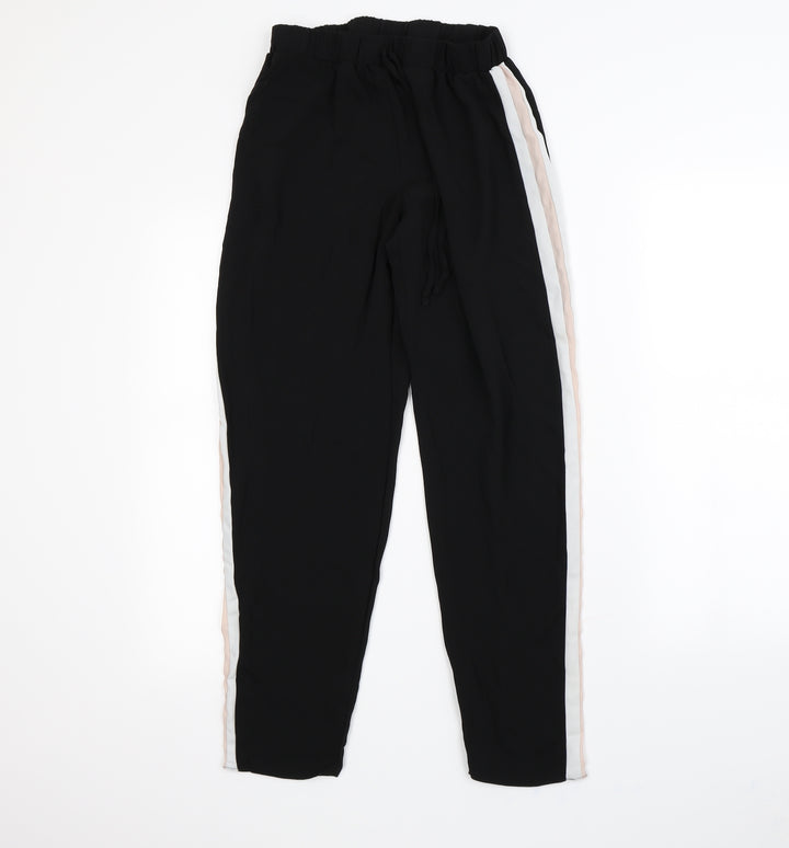 Red Herring Womens Black   Trousers  Size 10 L28 in