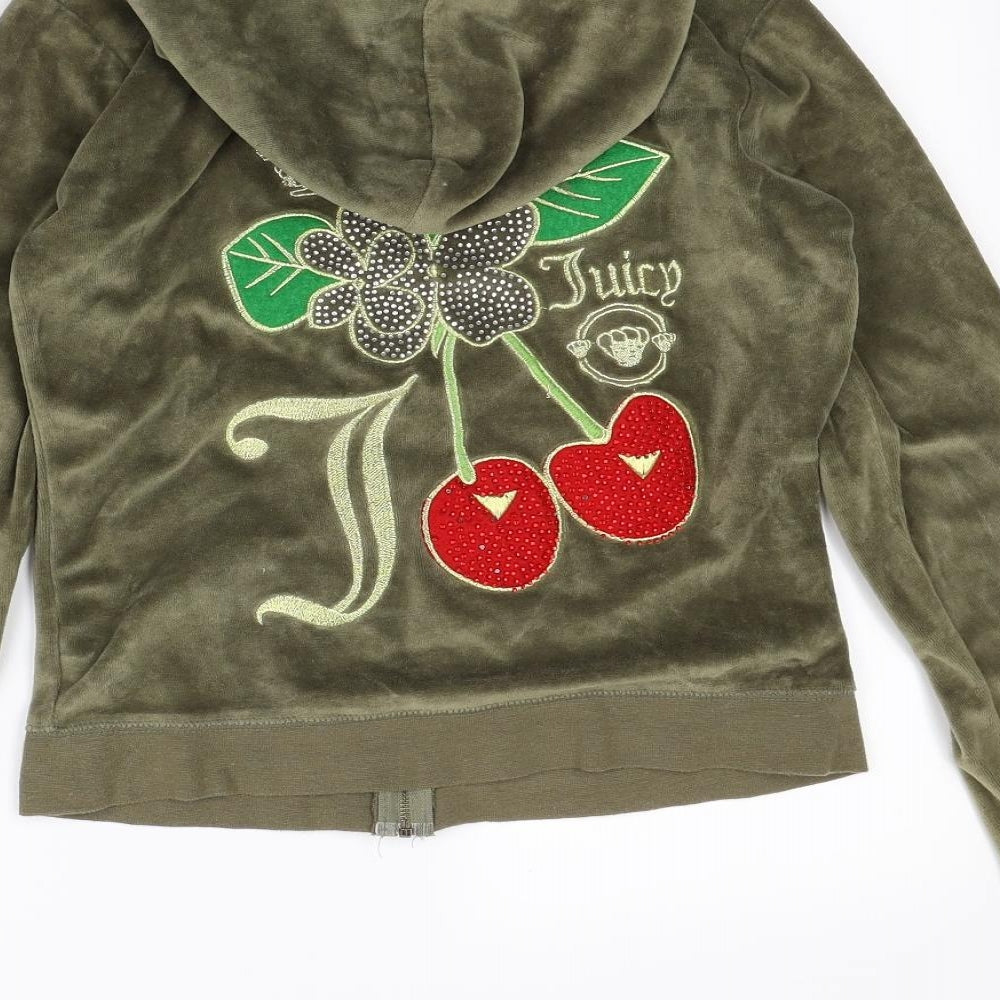 Juicy Couture Womens Green   Jacket  Size L