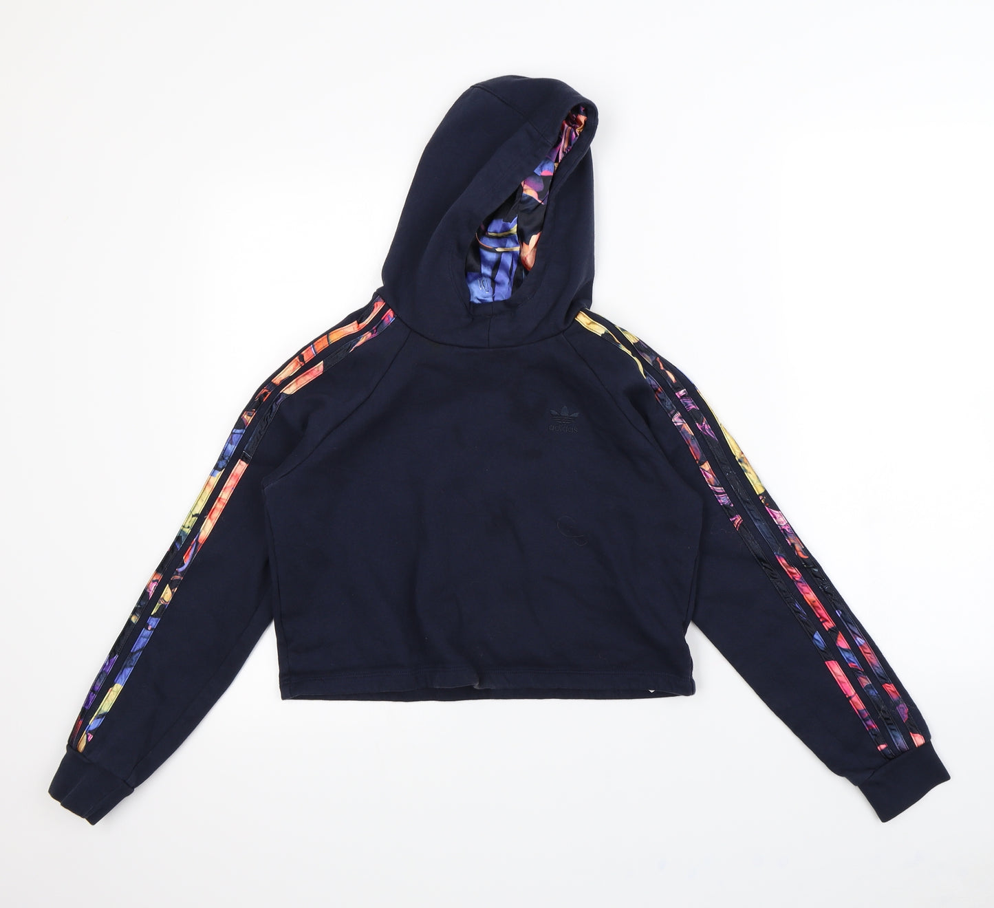adidas Girls Blue   Pullover Hoodie Size 12 Years