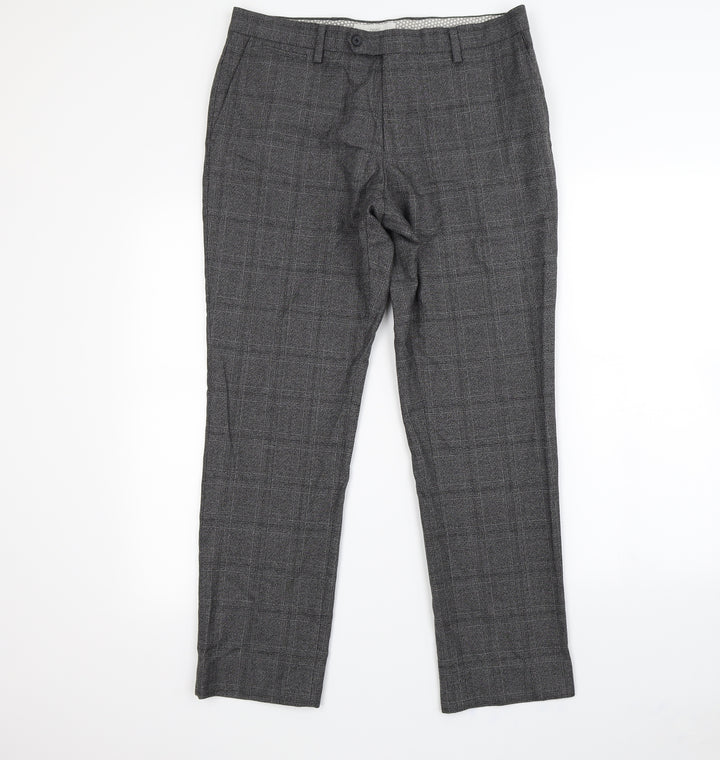 NEXT Womens Grey Trousers Size 34 in L30 in