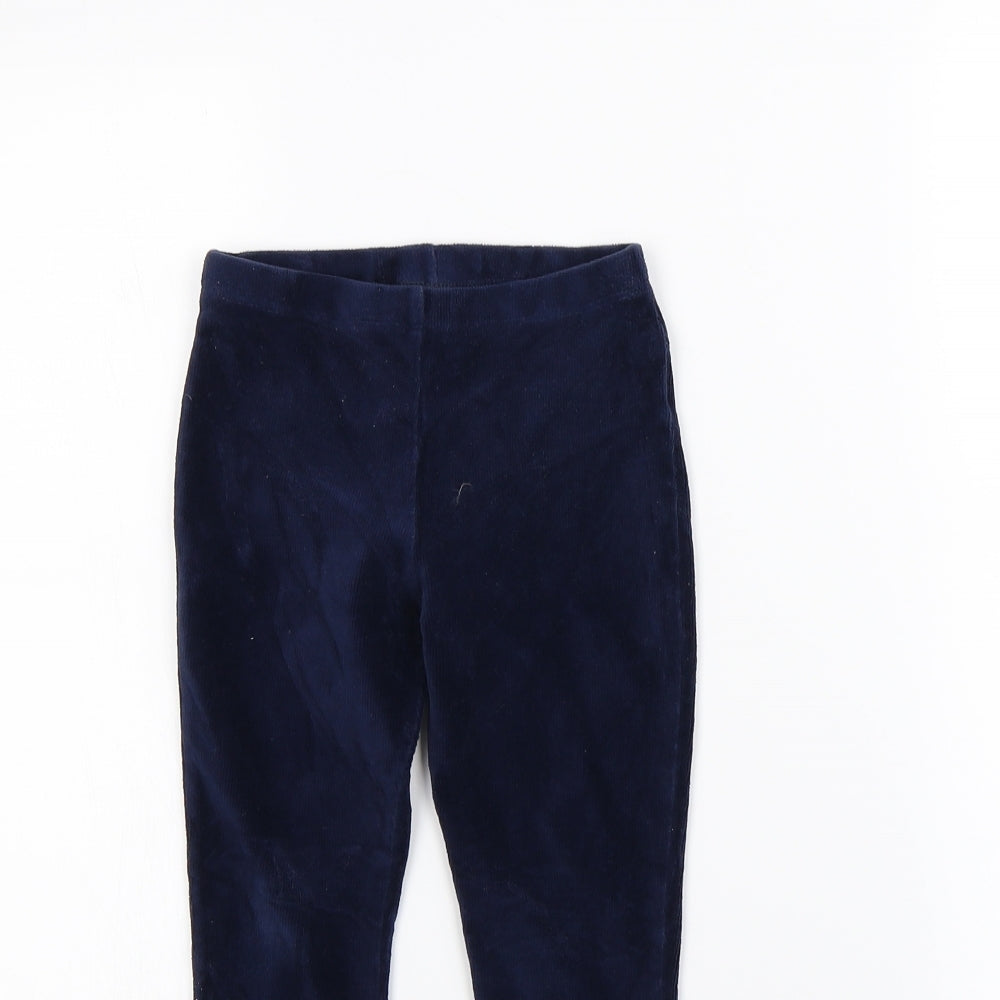 F&F Girls Blue   Jegging Trousers Size 5 Years