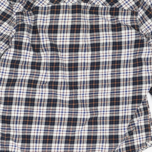 Timberland Mens Blue Plaid   Dress Shirt Size L