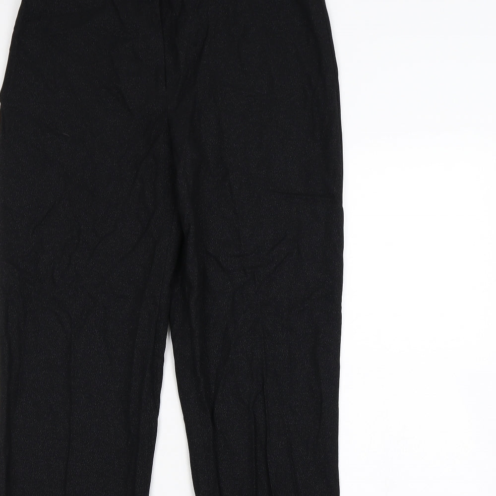NEXT Womens Black   Trousers  Size 12 L30 in