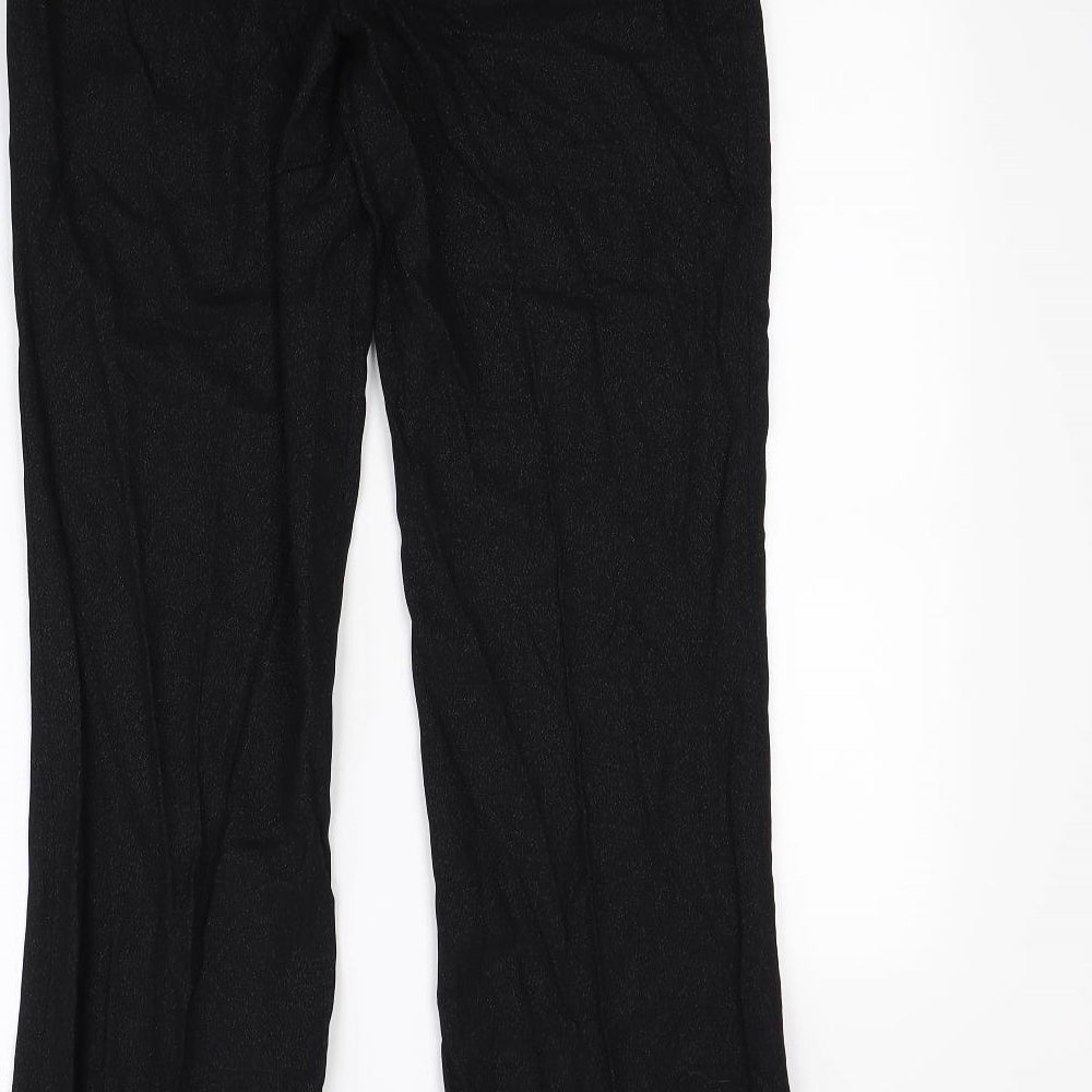 NEXT Womens Black   Trousers  Size 12 L30 in