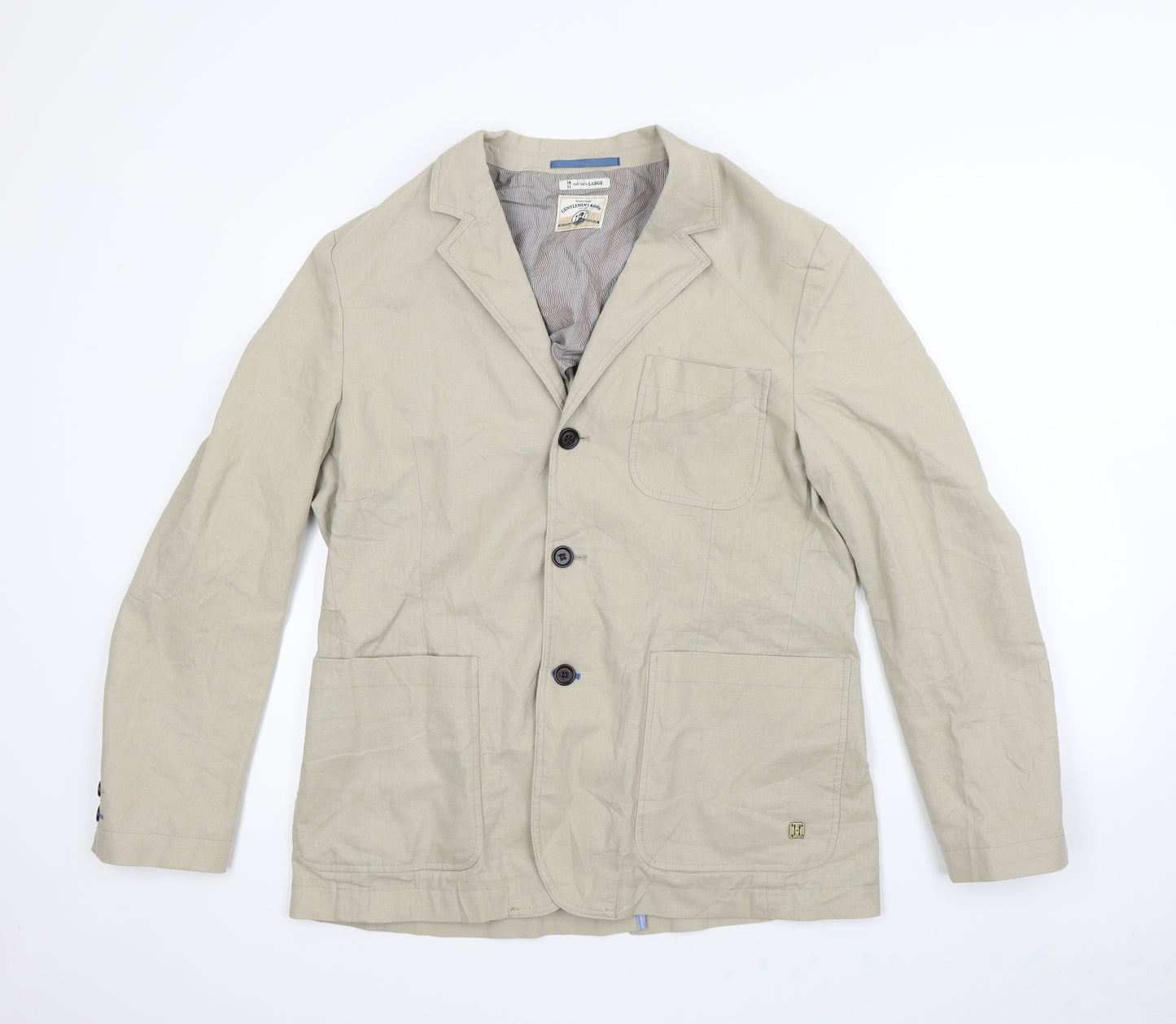 Preworn Mens Beige   Jacket  Size L