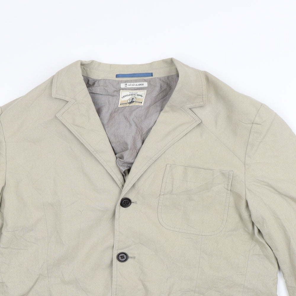 Preworn Mens Beige   Jacket  Size L