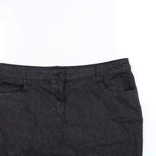 NEXT Womens Black   Mini Skirt Size 16