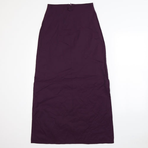 FREE SUN Womens Purple   Maxi Skirt Size 28 in