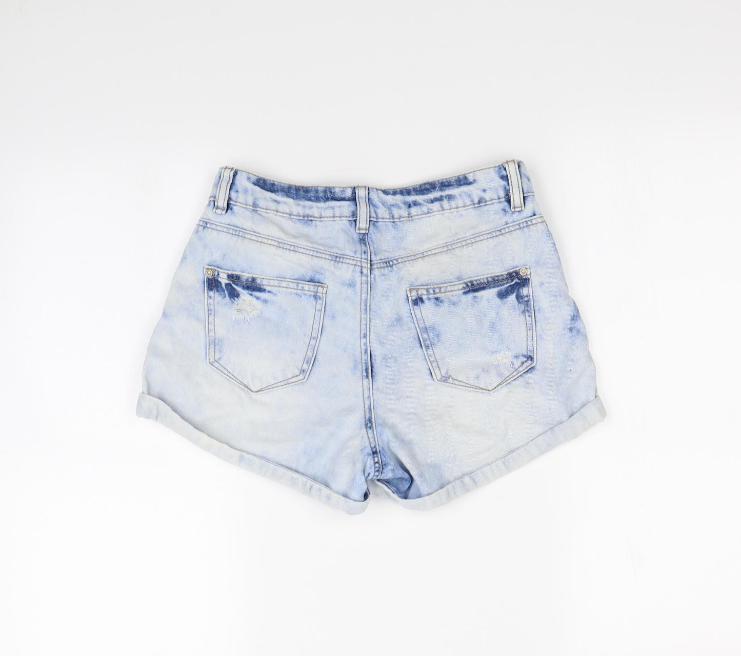 Preworn Womens Blue   Cargo Shorts Size 8