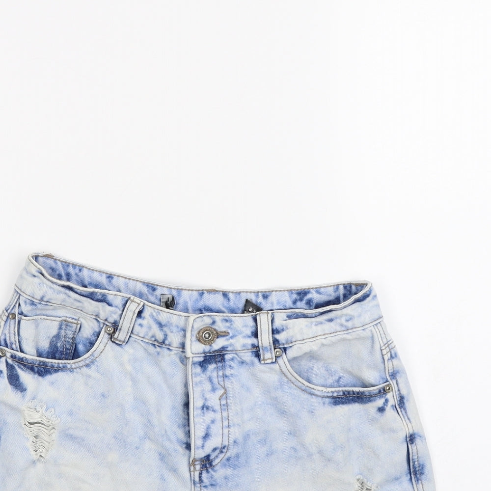 Preworn Womens Blue   Cargo Shorts Size 8