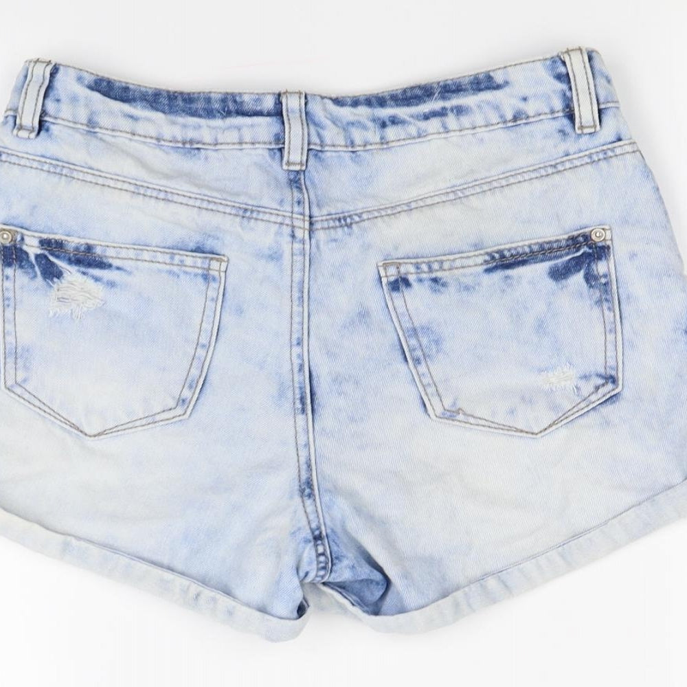 Preworn Womens Blue   Cargo Shorts Size 8