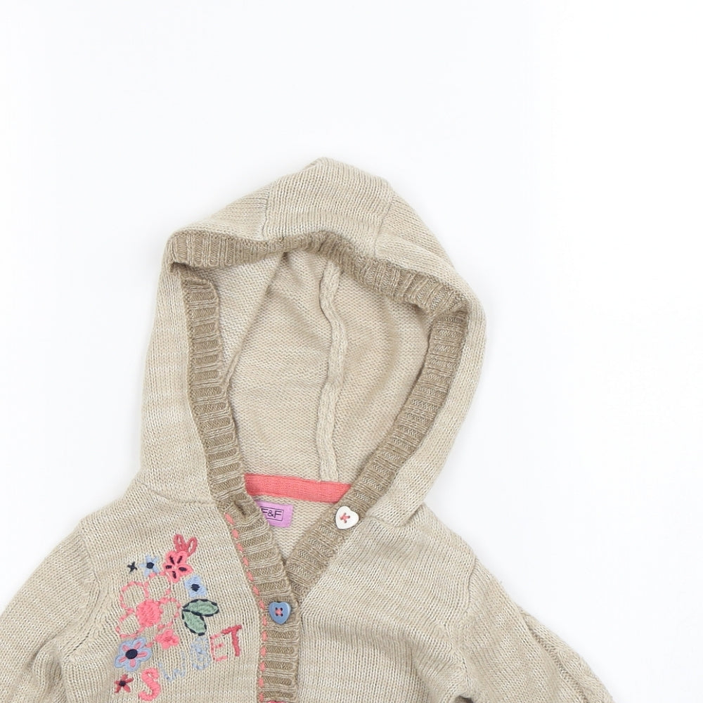 F&F Baby Brown   Jacket  Size 18 Months
